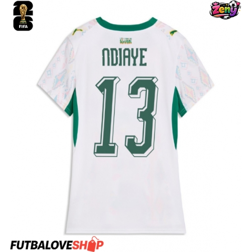 Dres Senegal Iliman Ndiaye #13 Domáci pre Ženy MS 2026 Krátky Rukáv